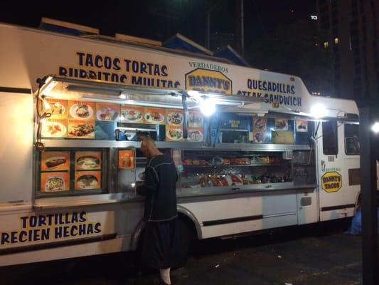 Danny's Taco Truck...name correction.    Still same authentic handmade tortillas and east Los Flavor...