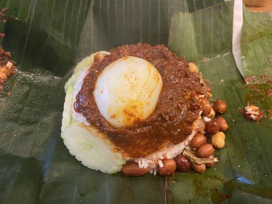 Nasi lemak bungkus