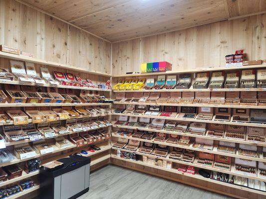 Lots of cigars to choose from