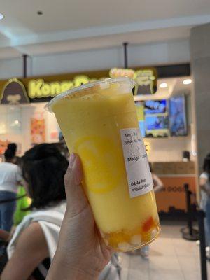 Mango passion fruit lemonade 10/10