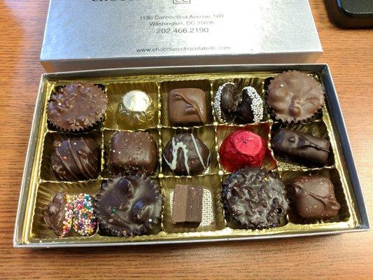 Holiday chocolate box 2017.