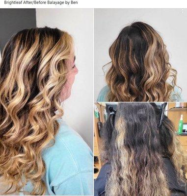 After / Before Balayage by Ben