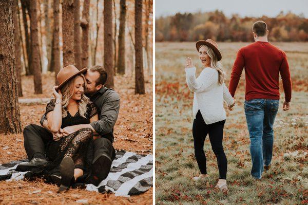 toledo engagement photos at oak openings