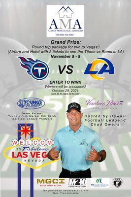 Football Flyaway LA & Vegas!