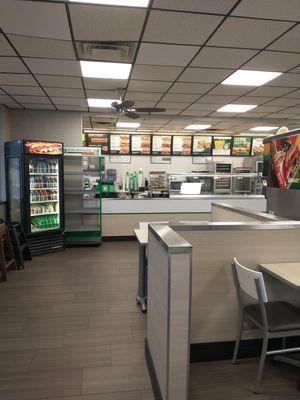 Come check out the remodeling of Subway located on South St. Before & After