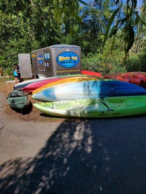 Their setup next to the launch area at Bothell Landing park.