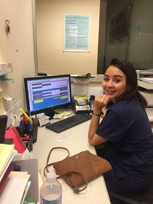 This is Melanie, my awesome patient coordinator!  She provides excellent customer service!