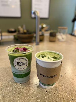 Blue Lotus Matcha Latte