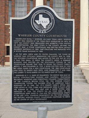 Wheeler County Courthouse, Wheeler TX