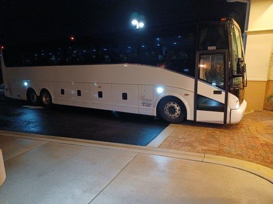 50-Passenger Motor Coach Bus