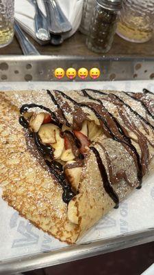 Nutella crepe!!