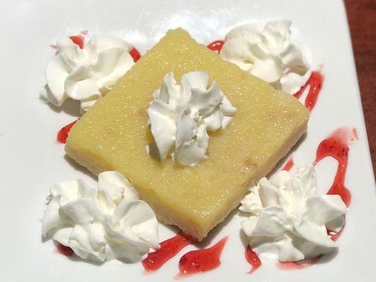 Lemon bar