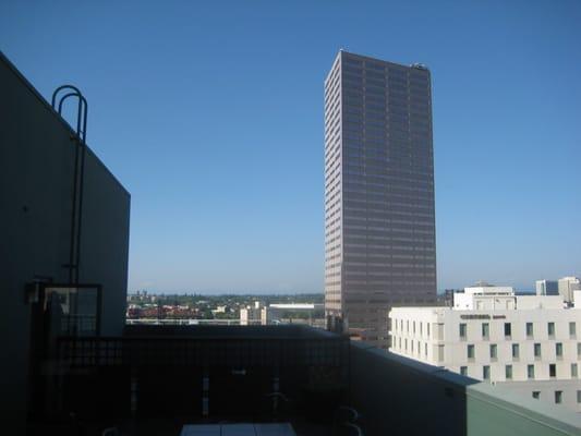 Big Pink from the roof deck