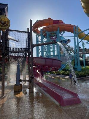 Kids slide, Adventure Island Water Park, Tampa Florida