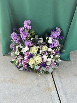 Beautiful arrangement for a funeral!