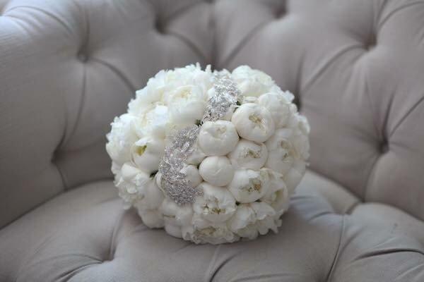 Peony bridal bouquet