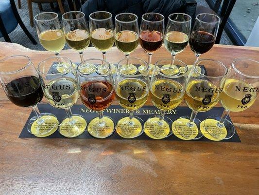 Wine flight