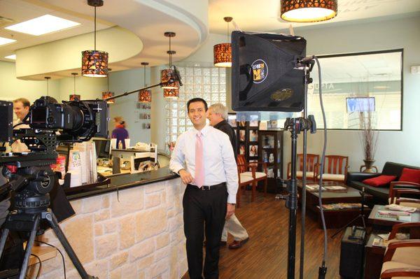 Invisalign sends a camera crew to Gupta Orthodontics to interview Dr. Gupta, one of the leading experts on Invisalign in DFW.