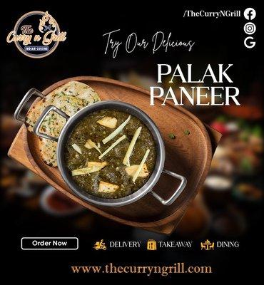 #traditionalindianflavors #PalakPaneer #palakpaneer #palakpaneercurry #palakpaneerbhurji #palakpaneerdagen #Usa #curryngrill