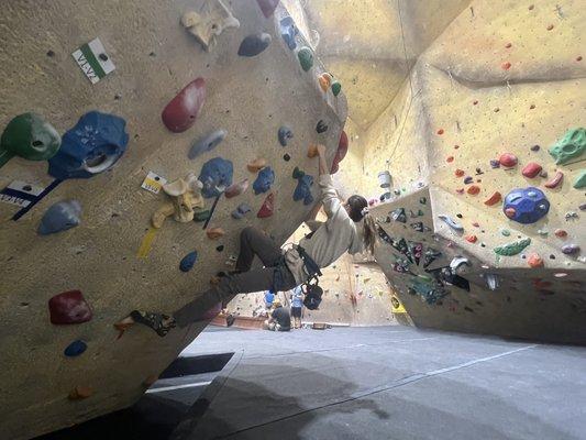 fun, yet quite short boulder routes