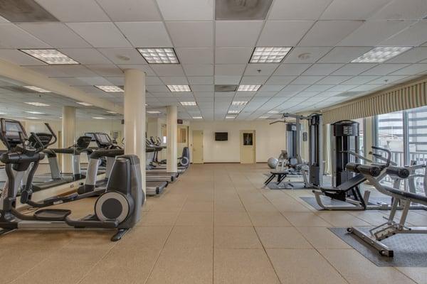 Get healthy in our fitness center