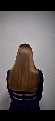 Magic sleek hair straightening