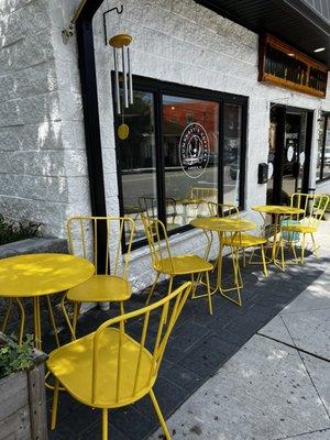 Outdoor seating