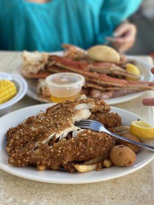 Pecan Crusted fish - amazing!