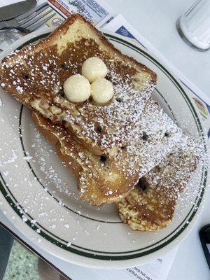 Blueberry French toast (delicious)