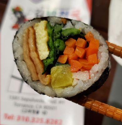 Fishcake Kimbap