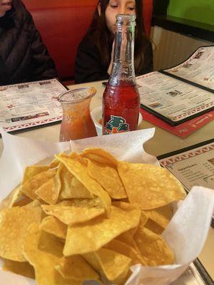 Papitas de bienvenida