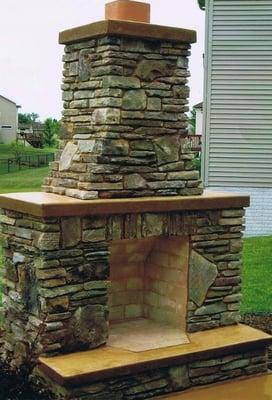 Minneapolis Outdoor Fireplace