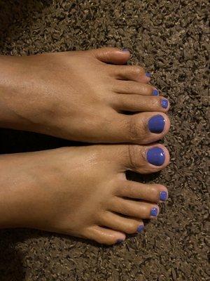 My pedicure