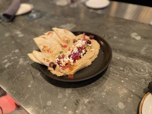 Hummus platter