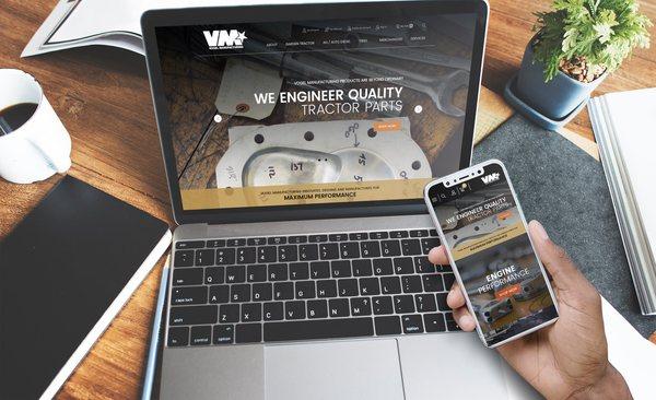 Vogel Manufacturing Magento E-commerce website