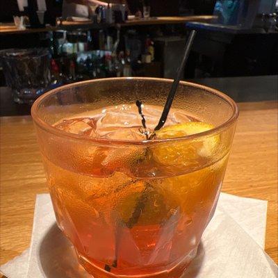 Their Old Fashioned mix is spot-on.