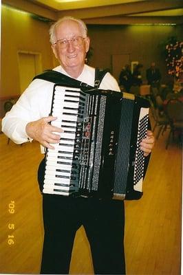 Steve Balich and his band have played for many years at the Center for Croatian club dinner dances.