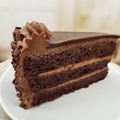 Chocolate Cake Slice