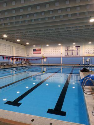 Forest Grove Aquatic Center pool we use for our confined water training.