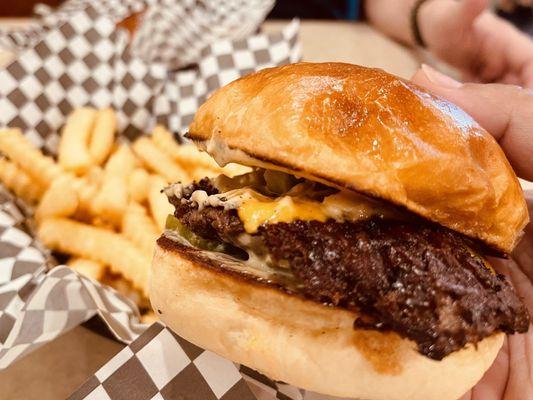 The Wagyu Burger. Simplicity at its absolute best. It's magic!