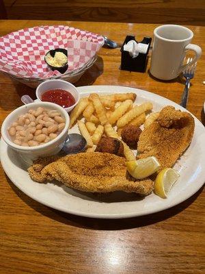 Catfish dinner