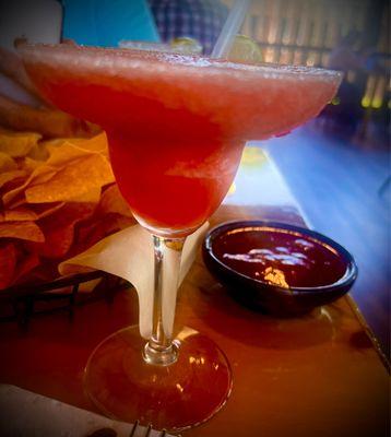 Strawberry  blended Margarita