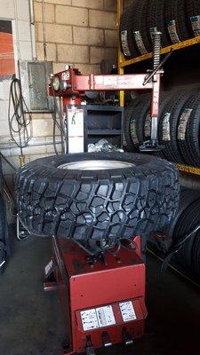 Getting new 33" tires for my Jeep Wrangler Unlimited.