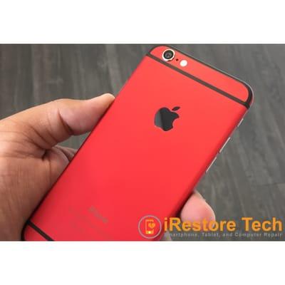 iPhone 6 full housing swap to red