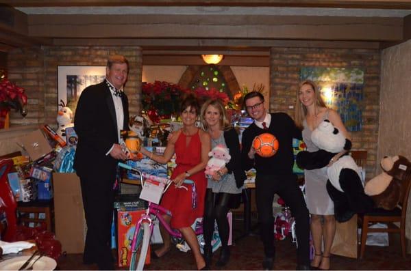 Patrick Dolan's holiday party-toy drive