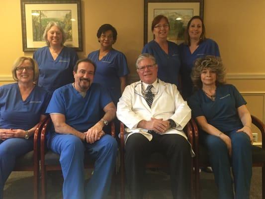 Dr. Chichetti and Dr. Fagan with some of our awesome staff members!