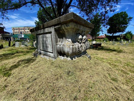 Grave of William Stoughton - the Chief Justice during the Salem Witch Trials!!