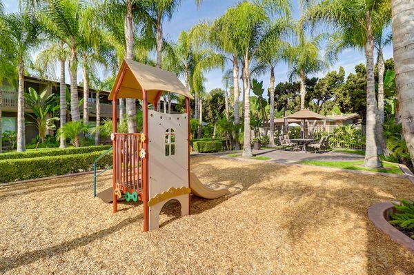 Play area at Idylwood Apartments