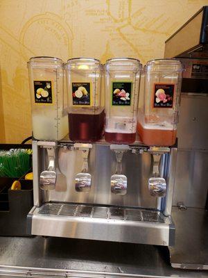 New Juices at Subway.  Will try next time