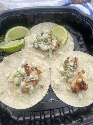 Shrimp tacos